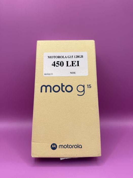 Motorola G15 128Gb •Matei Amanet Margeanului• 46838