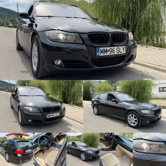 BMW E91 LCI 320d xdrive 4x4 automat / piele / faruri adaptarive / Navi cic / Carlig