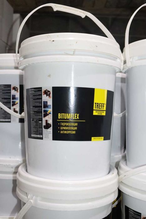 TREFF BITUMFLEX Жидкая резина битумно полимерная Гидроизоляция мастика