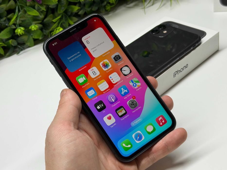 iPhone 11 64GB Black Гаранция