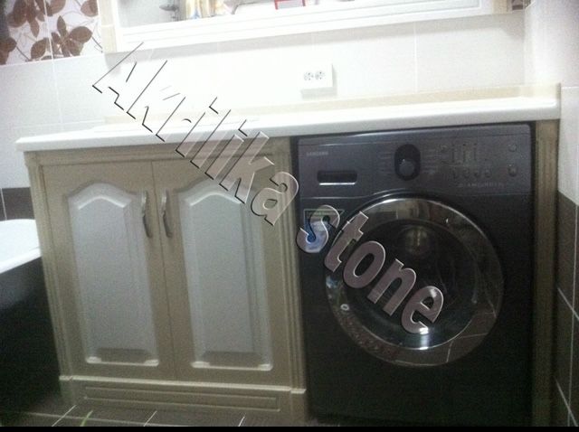 Изготавливаем столешницы,рецепшены,подоконники из искуственного камня(