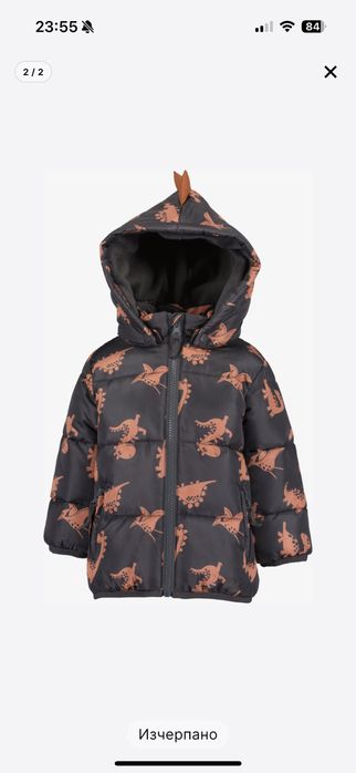 Ватирано яке с динозаври