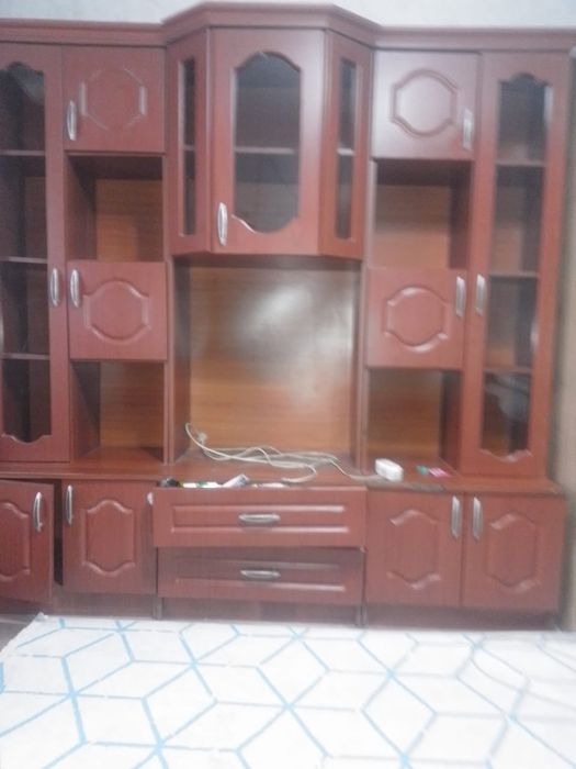 шкаф стенка коричневая