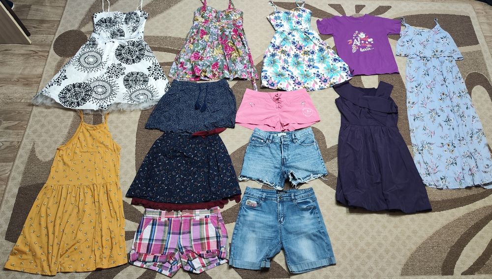 3 мешка одежды для девочки-подростка-2ООО