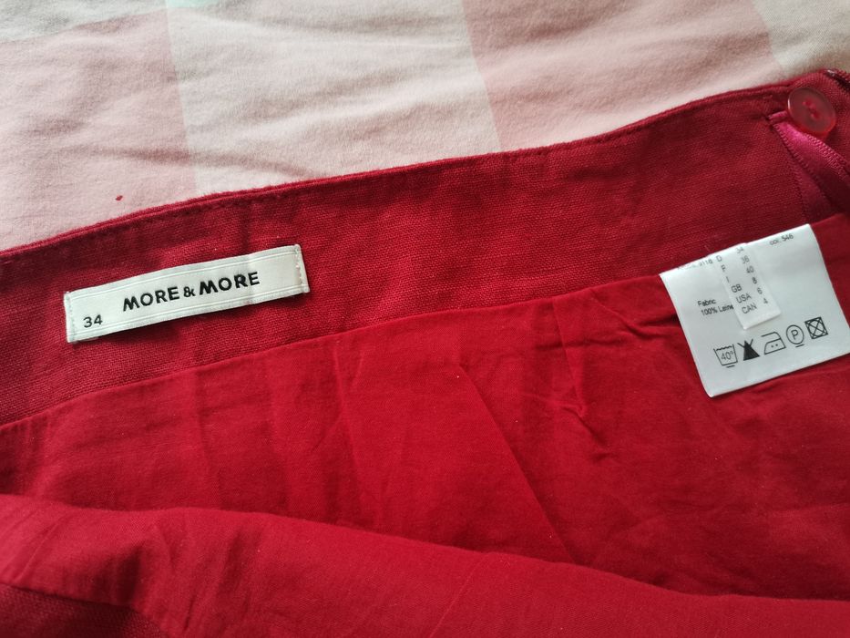 Fusta de in 100%, 34, MORE&MORE