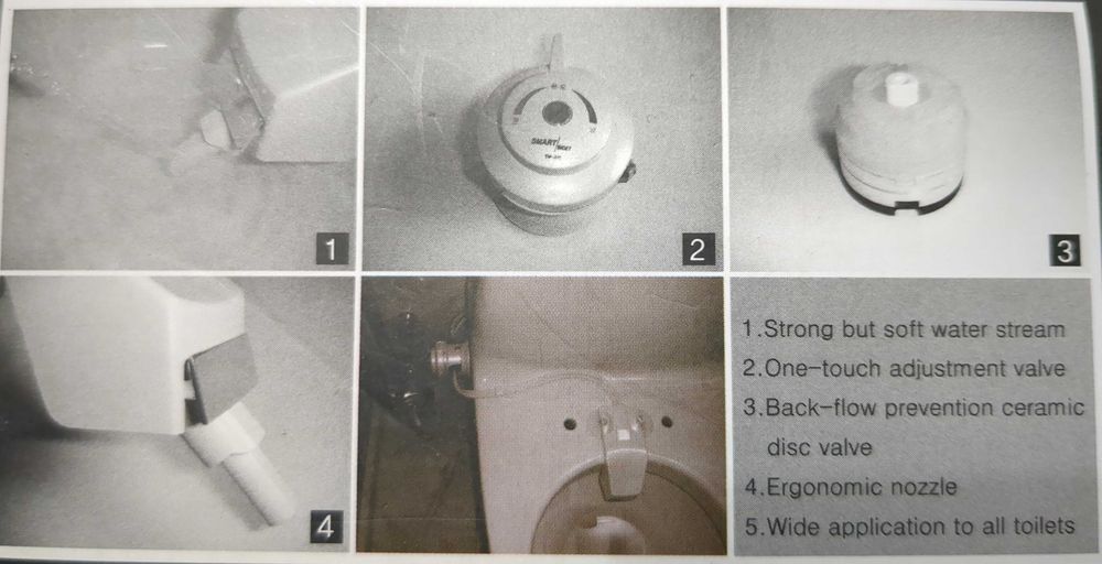 Чисто ново корейско Биде