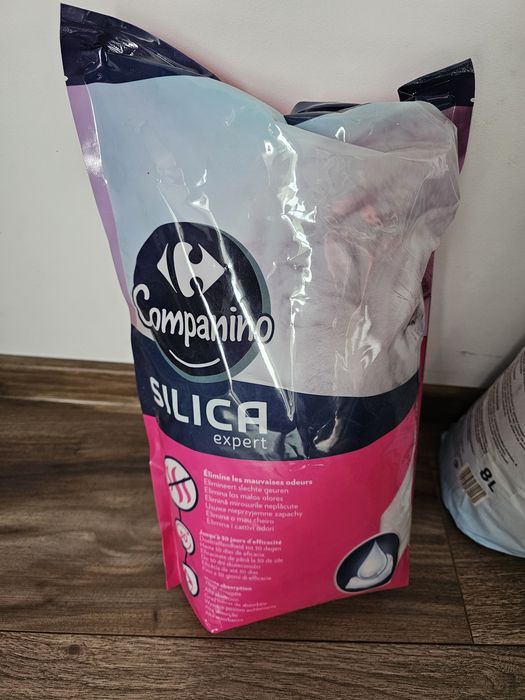 Asternut pentru pisici Silicat Gel, 5L