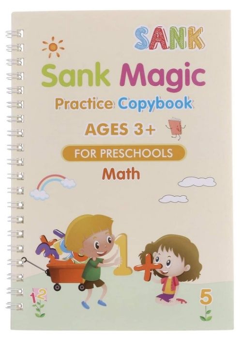 Sank Magic Copybook - Set 4 Carti+ 1 X Stilou+ 5 X Rezerve+ 1 x Suport
