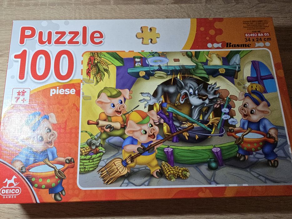 Lot jocuri si puzzle-uri pentru copii