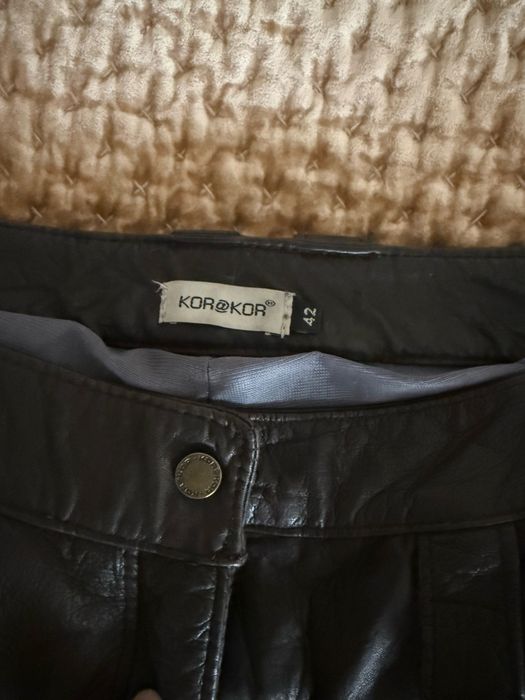 Штаны кожаные  р. М