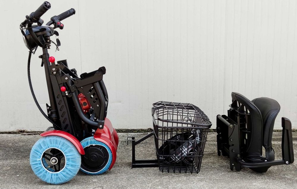 Четириколка електрическа EcoWay TTX сгъваема литиева батерия