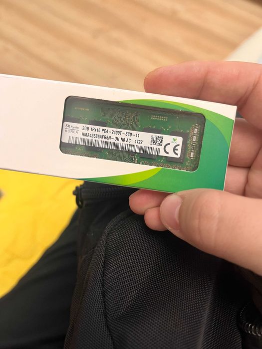 DDR4 2 GB RAM - 2400 MHz (ноутбук)
