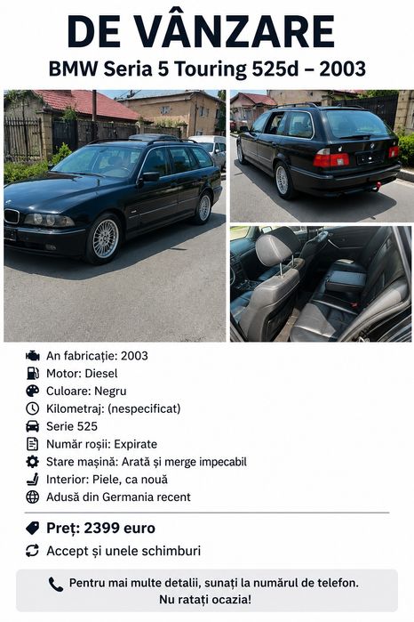 BMW Seria 5 2003 — imagine 4