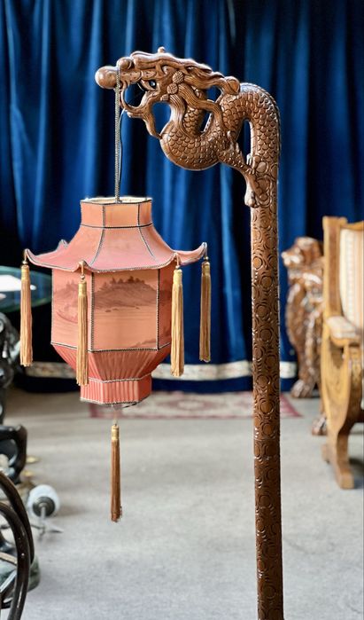 Lampă veche de podea *** vintage / antic / vechi / retro ***