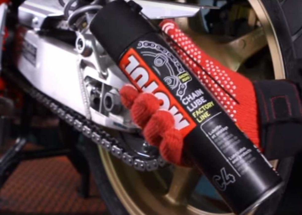 Спрей MOTUL масло за верига мотор мотокрос мото ATV АТВ