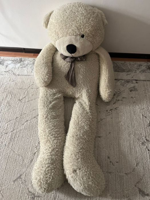 Мишка 2 метра белый