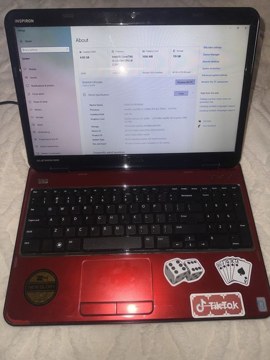 Laptop Dell Inspiron