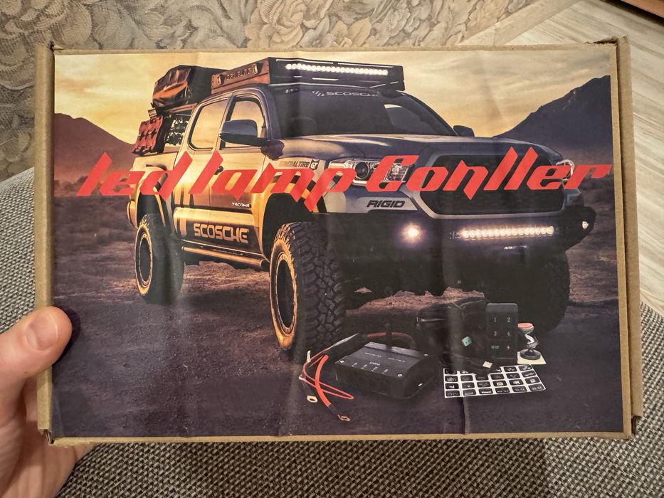 Блок управления доп света 12–48V