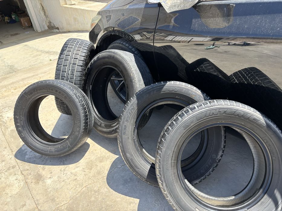 Қыстық дөңгелектер сатылады.