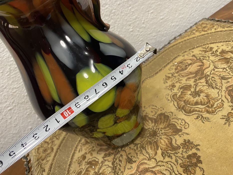 Италианска ваза от мурано стъкло