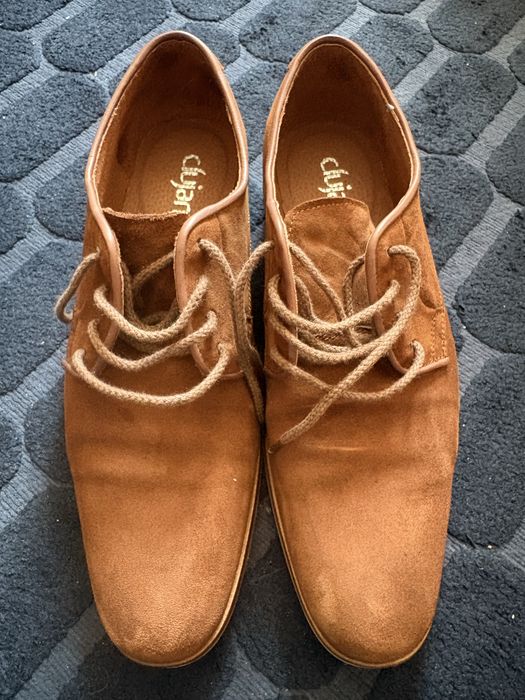 Pantofi piele intoarsa Clujana