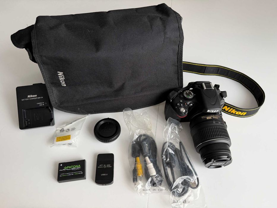 Nikon D5100 комплект на 2618 кадъра