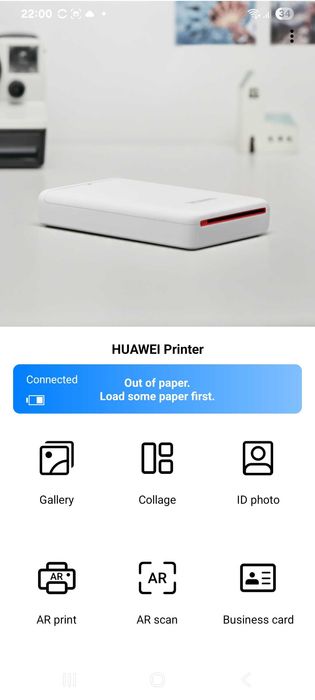 mini imprimanta portabila huawei cv80