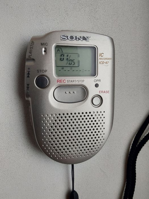 Reportofon Sony ICD-67 Japan