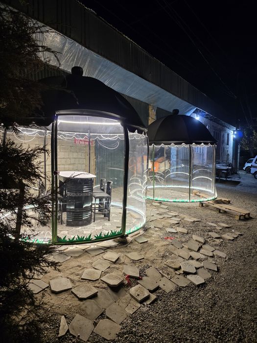 Капсула беседка  зима лето