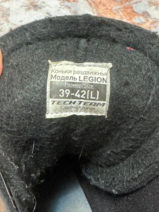 Продам коньки Tech team