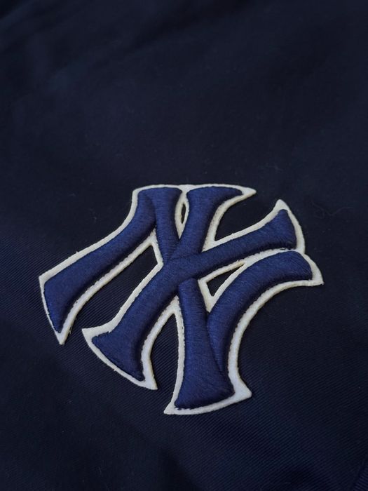 Gucci Navy Blue Cotton NY Yankees Patch Detail Track Pants M