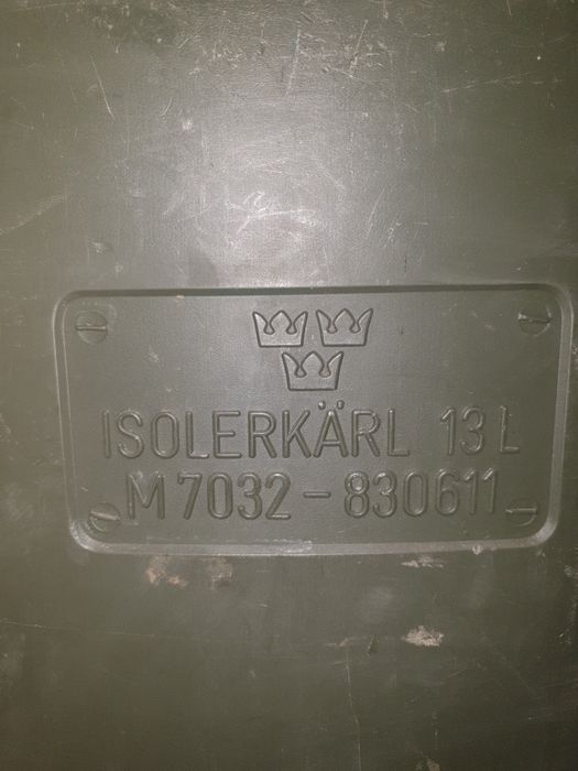 Marmidă mare 13L militară. Suedeză