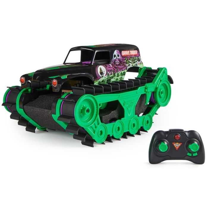 Кола Monster Jam RC с дистанционно за всякакви терени вода 1:15 Голяма