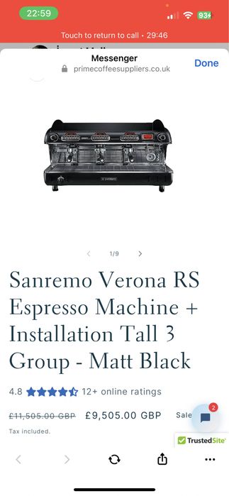 Професионална Кафемашина Sanremo Verona