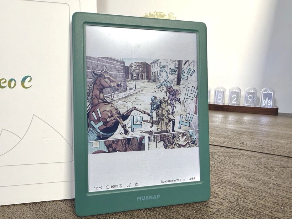 Android kitob o’qish qurilmasi, eink ekran kindle ga o’xshash