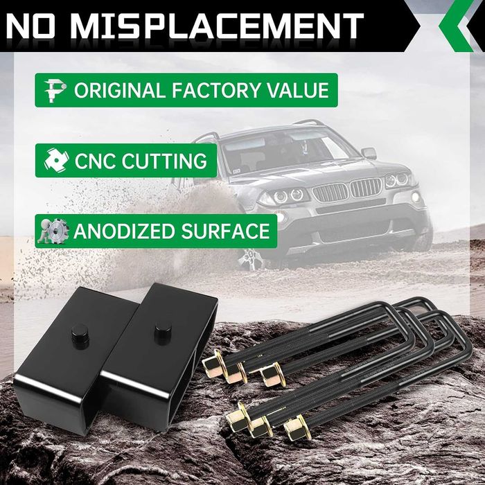 Inaltatoare punte spate 2" 50mm Lift Toyot Hilux Vigo 2005-2014