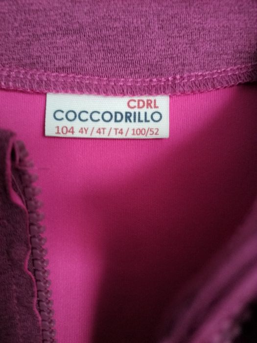 Set fetita mov 3-4 ani Coccodrillo