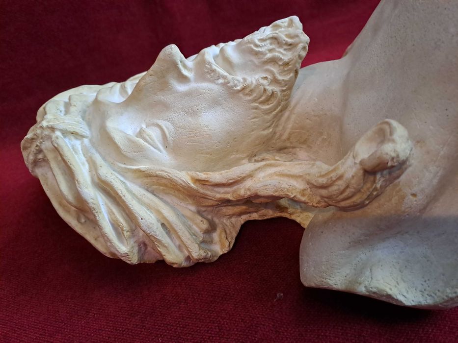 statueta isus basorelief ceramica 26 cm