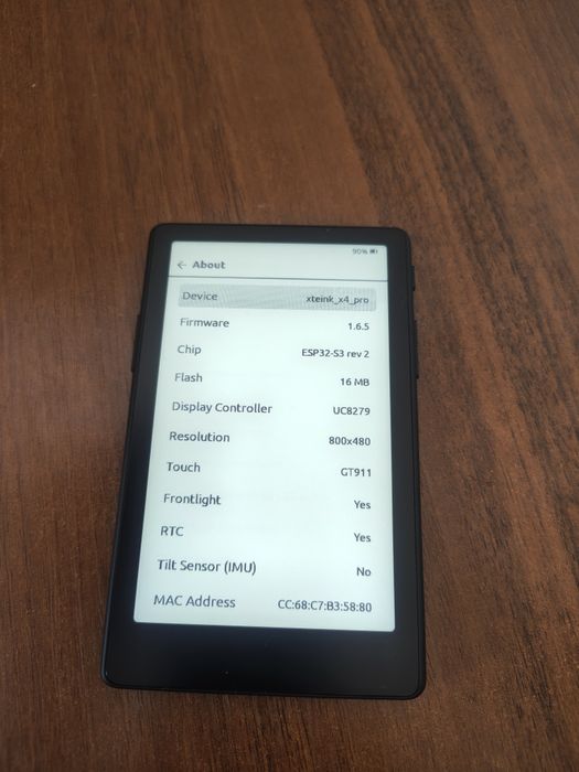 Электронная книга Xteink X4 pro