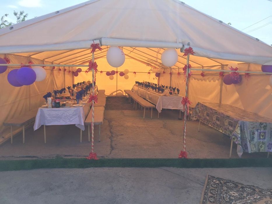 Аренда палаток до 80 человек