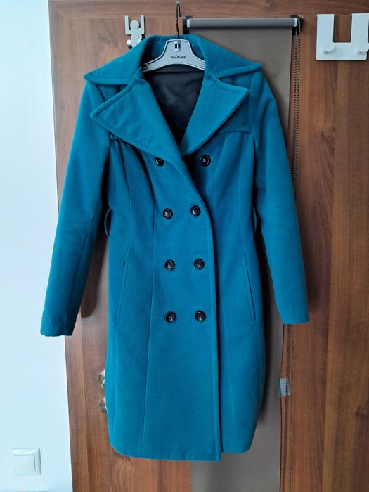 Palton Turcoaz marime S