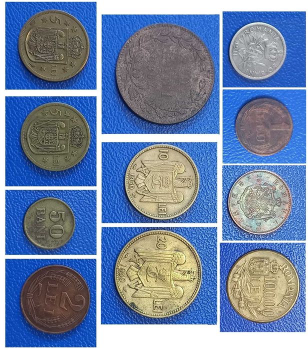 Monede romanesti vechi