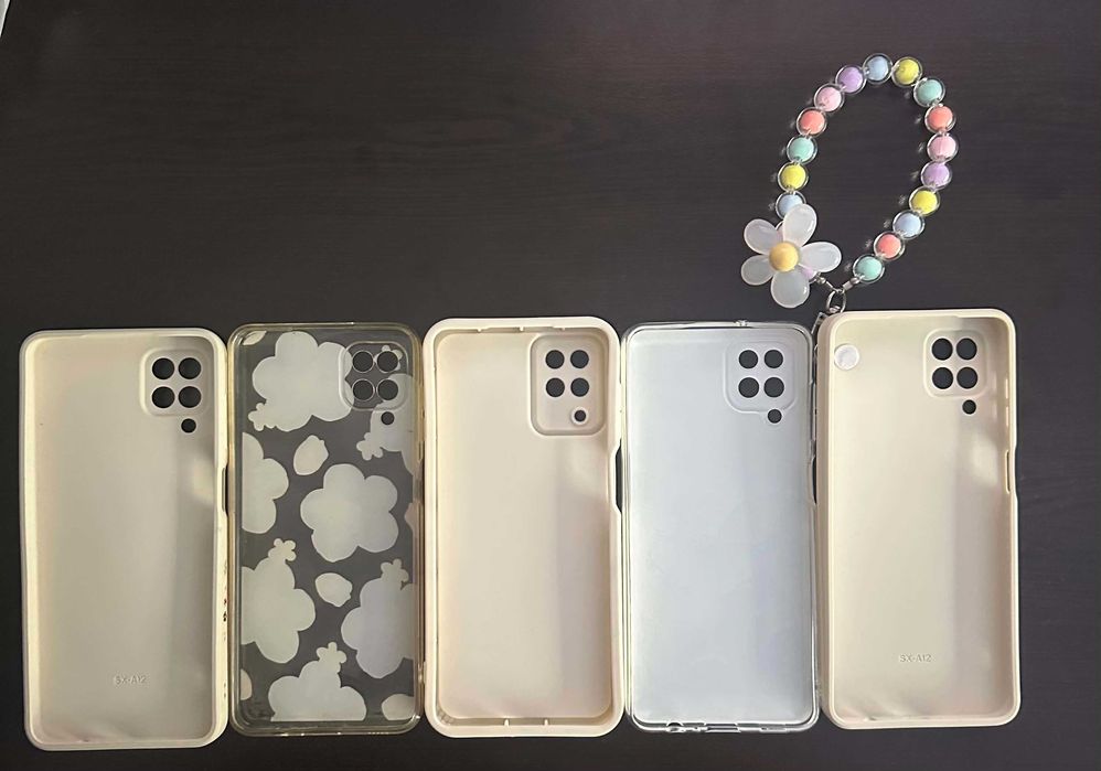 Комплект от 5 броя калъфи / кейсове за Samsung Galaxy A12