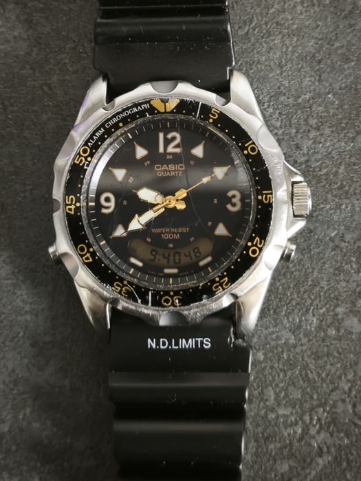 Ceas vintage Casio "Smiley" AD-520