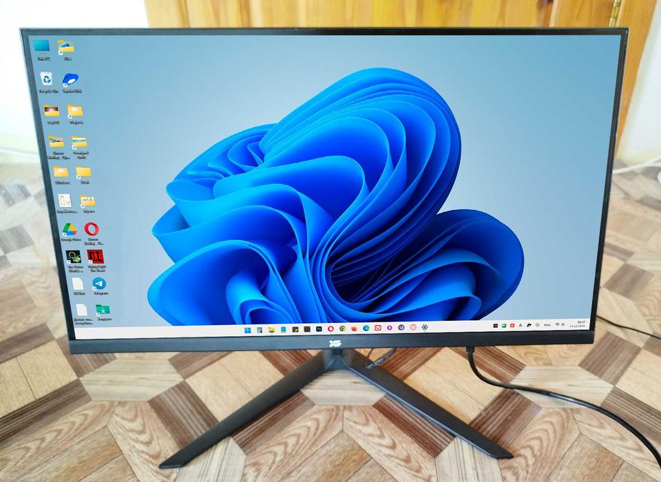 Безрамочный монитор X-Game 21.5 дюйма FullHD VA 1920x1080 HDMI VGA