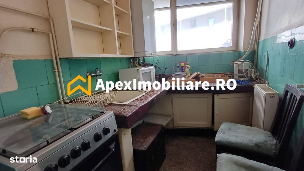 Apartament 2 camere de vanzare Cismigiu — 56 mp, centrala proprie