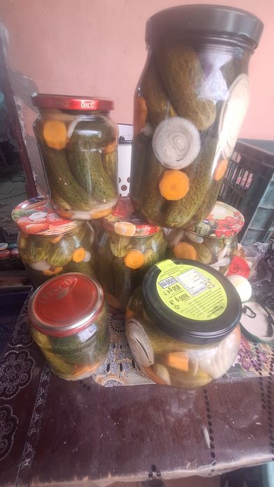 Vând castraveti murați,ardei bulgăresc,gheara găinii!!