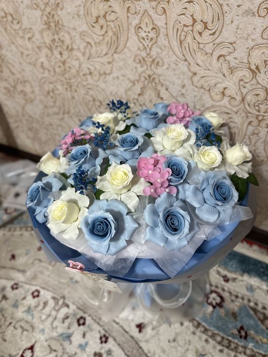 Мыльные розы !Сабыннан жасалған гүл !