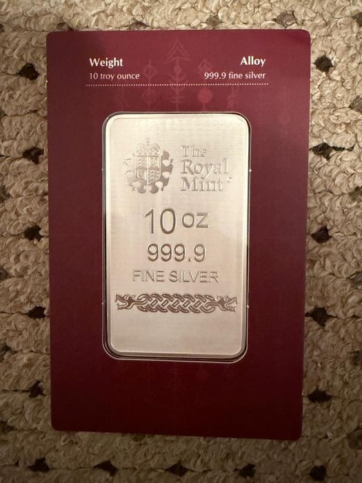 Lingou Argint CURAT 10 Uncii