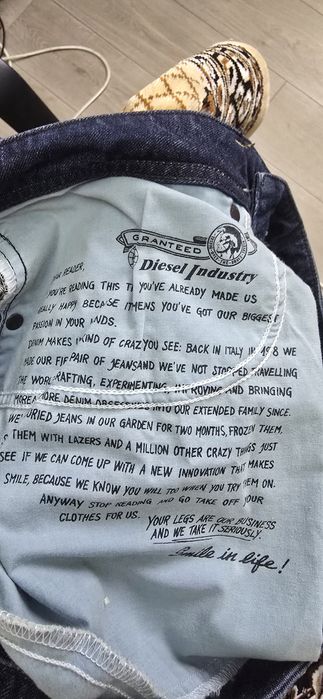 Джинсы "Diesel" оригинал